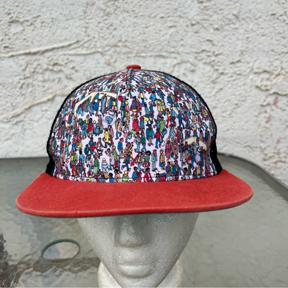 Where's Waldo? Trucker Snap Back Graphic Cap Hat